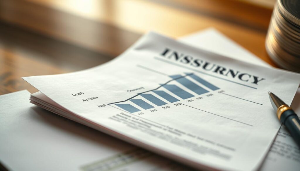 A detailed close-up view of a life insurance policy document, its pages open to reveal a chart displaying the cash value growth over time. The pages are illuminated by a warm, soft lighting, creating a sense of financial security and stability. The background is slightly blurred, allowing the policy details to be the focal point. The composition emphasizes the importance of understanding the cash value accumulation within a life insurance policy, a key component of maximizing long-term returns. The image conveys a sense of financial planning and prudent investment, aligned with the article's subject matter. A detailed close-up view of a life insurance policy document, its pages open to reveal a chart displaying the cash value growth over time. The pages are illuminated by a warm, soft lighting, creating a sense of financial security and stability. The background is slightly blurred, allowing the policy details to be the focal point. The composition emphasizes the importance of understanding the cash value accumulation within a life insurance policy, a key component of maximizing long-term returns. The image conveys a sense of financial planning and prudent investment, aligned with the article's subject matter.