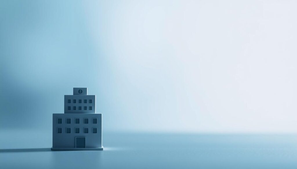 A minimalist, high-contrast illustration depicting the different tiers of private hospital cover in Australia. In the foreground, three stacked hospital building icons representing Bronze, Silver, and Gold plans. The middle ground features abstract geometric shapes and patterns, symbolizing the features and coverage levels. The background has a soft, blurred gradient in shades of blue, evoking the medical/healthcare theme. Muted, cool-toned color palette with clean lines and a modern, infographic-inspired aesthetic. Lit from the top left with subtle ambient lighting to create depth and dimension. A minimalist, high-contrast illustration depicting the different tiers of private hospital cover in Australia. In the foreground, three stacked hospital building icons representing Bronze, Silver, and Gold plans. The middle ground features abstract geometric shapes and patterns, symbolizing the features and coverage levels. The background has a soft, blurred gradient in shades of blue, evoking the medical/healthcare theme. Muted, cool-toned color palette with clean lines and a modern, infographic-inspired aesthetic. Lit from the top left with subtle ambient lighting to create depth and dimension.