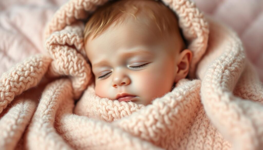 A warm, cozy scene of a young child nestled in a soft, plush blanket, their peaceful expression conveying a sense of security and comfort. The foreground focuses on the child's face, illuminated by gentle, diffused lighting that casts a serene glow. In the middle ground, the child's body is wrapped in the blanket, the folds and textures adding visual interest. The background is a soft, blurred, pastel-toned environment, creating a calming, dreamlike atmosphere that emphasizes the child's wellbeing and the idea of protecting their future. A warm, cozy scene of a young child nestled in a soft, plush blanket, their peaceful expression conveying a sense of security and comfort. The foreground focuses on the child's face, illuminated by gentle, diffused lighting that casts a serene glow. In the middle ground, the child's body is wrapped in the blanket, the folds and textures adding visual interest. The background is a soft, blurred, pastel-toned environment, creating a calming, dreamlike atmosphere that emphasizes the child's wellbeing and the idea of protecting their future.