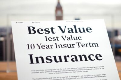 best value 10-year term insurance UK