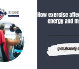 How exercise affects daily energy and mood