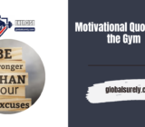 Motivational Quotes for the Gym