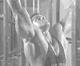 The rope pulls on the neck