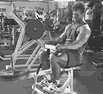 Seated leg raises
