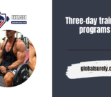 Three-day training programs